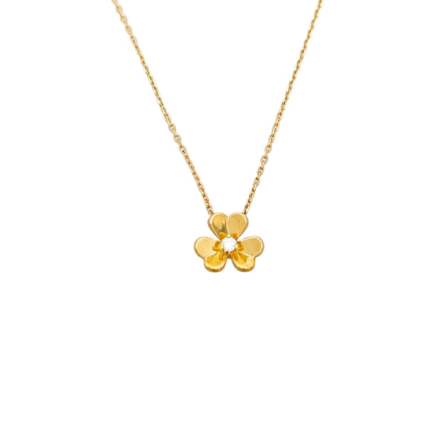 Frivole 18k Gold Rose Gold Necklace