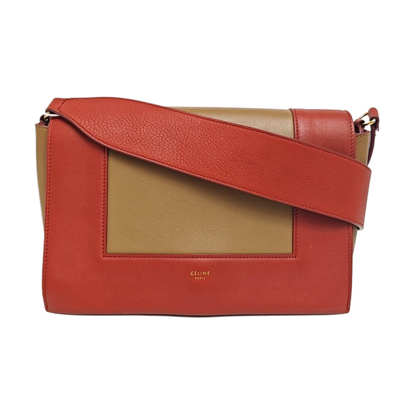 FRAME Medium Calfskin Brown