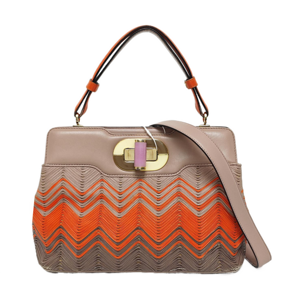 ISABELLA ROSSELINI Leather Beige