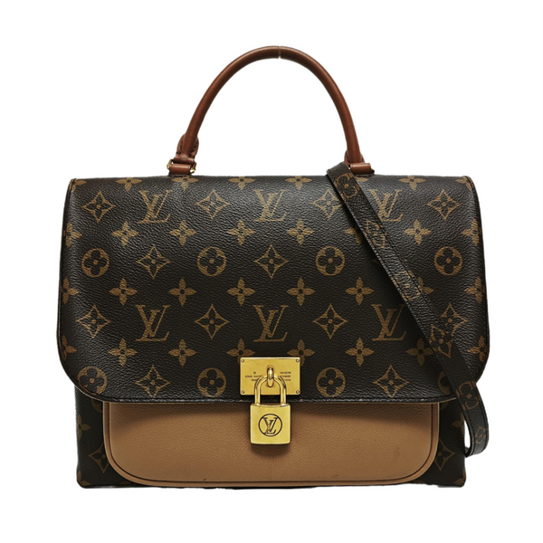 MARIGNAN Monogram Coated Canvas Brown