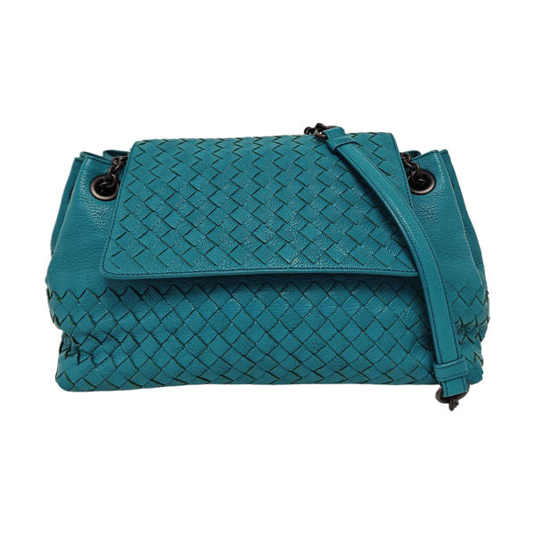 Calfskin Shoulder Bag Green