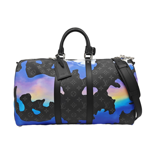 KEEPALL Monogram Coated Canvas Multicolor