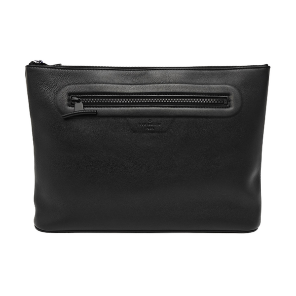 Calfskin Clutch Black