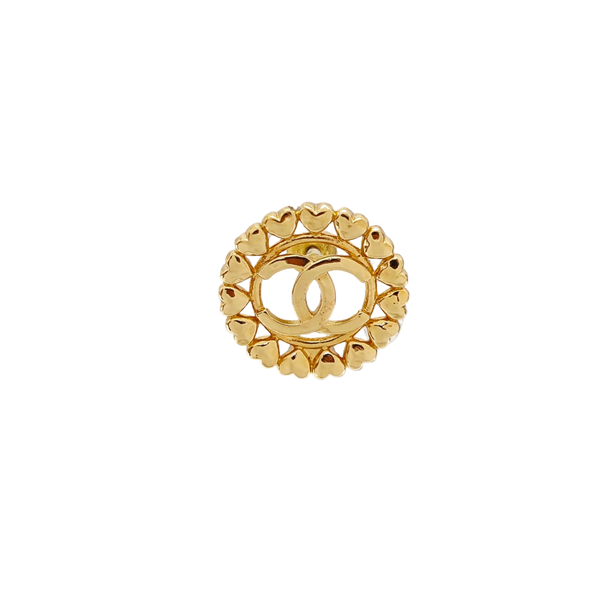 Metal Gold Stud Earrings