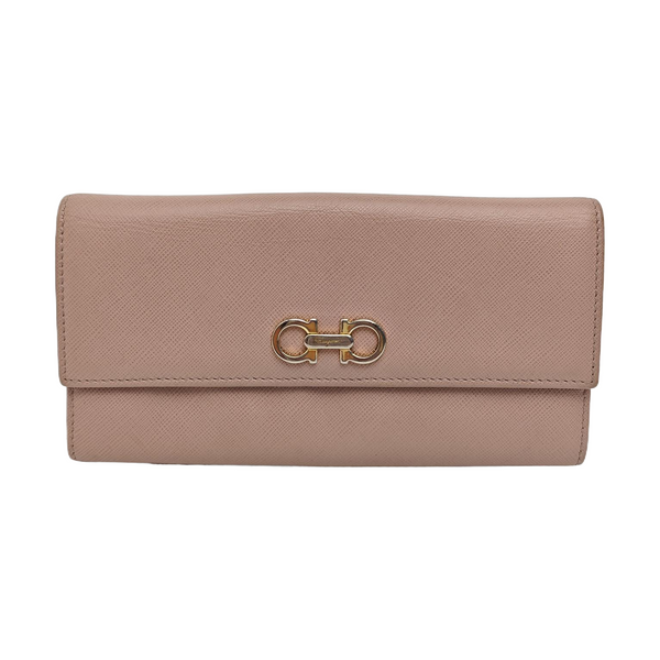 Calfskin Wallet Beige