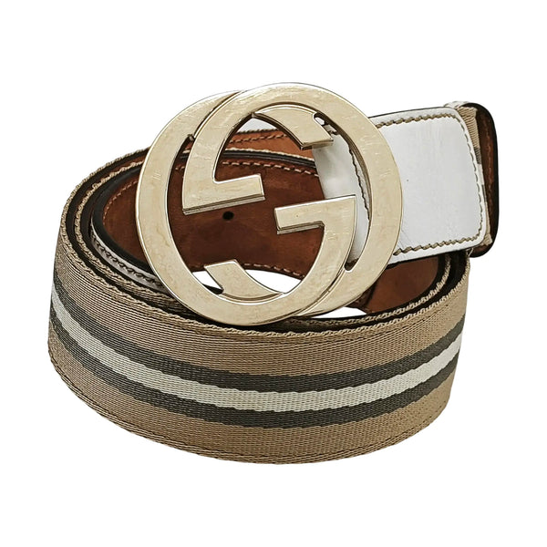 Leather Belt Yellow