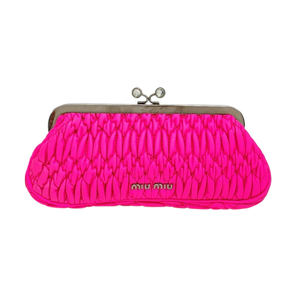 Mini Bag Quilted Lambskin Red
