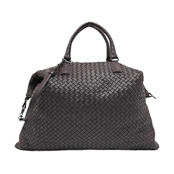 Lambskin Shoulder Bag Gray