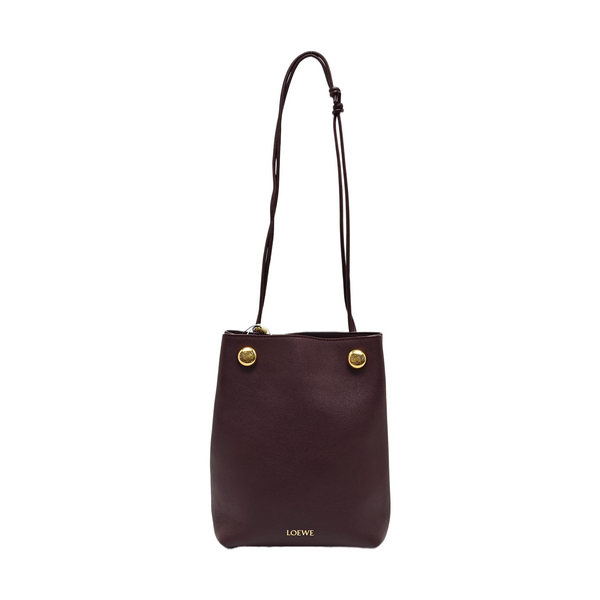 Calfskin Shoulder Bag Red