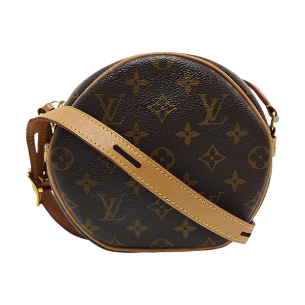BOITE CHAPEAU PM Monogram Coated Canvas Brown
