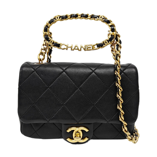 CLASSIC FLAP Mini Quilted Lambskin Black