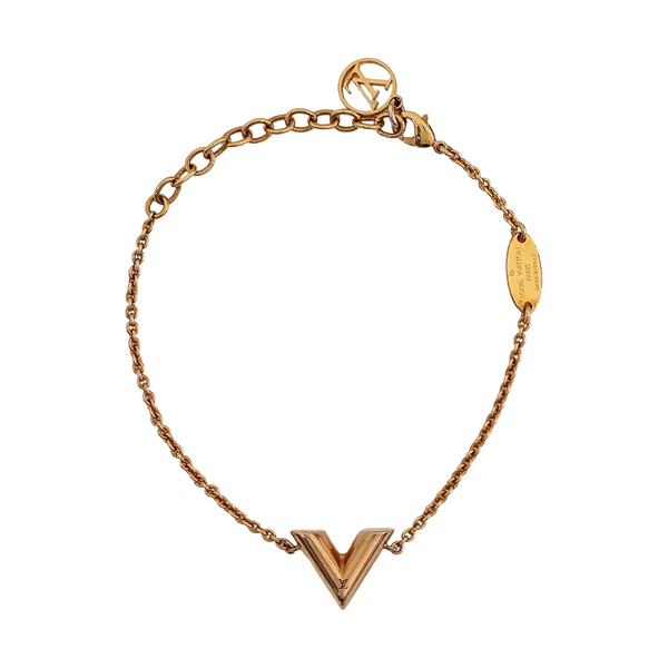 ESSENTIAL V Metal Rose Gold Bracelet