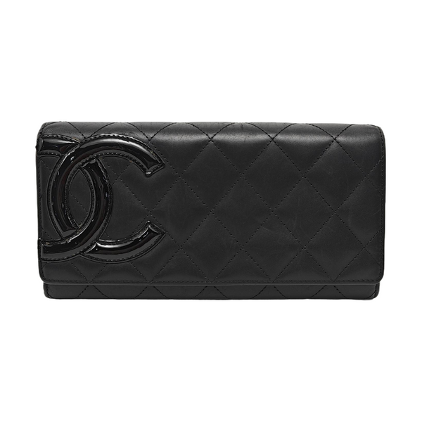 CAMBON Mini Quilted Calfskin Black