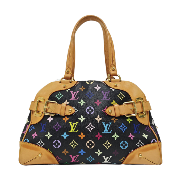 LV × TM CLAUDIA Monogram Coated Canvas Black