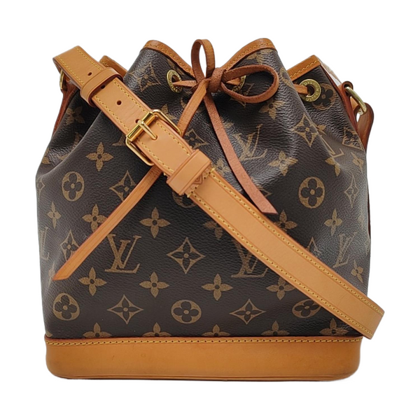 NOÉ BB Monogram Coated Canvas Brown