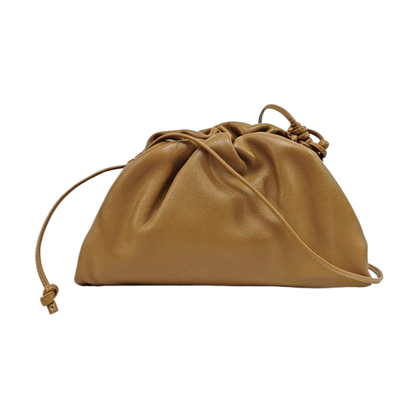 Authenticated pre-owned The Pouch Mini Calfskin Brown - Shoulder Bag at Looply