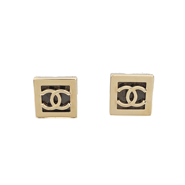 Metal Gold Stud Earrings