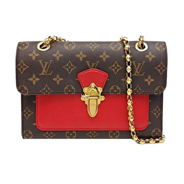 VICTOIRE Monogram Coated Canvas Brown