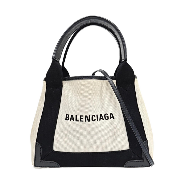 Navy Mini Canvas White