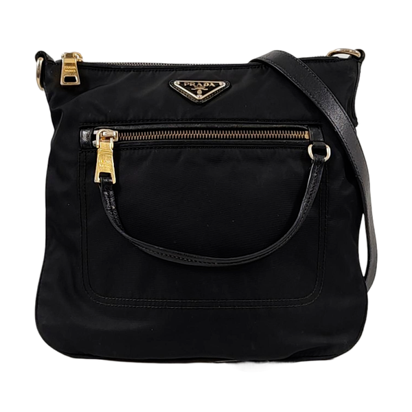 Nylon Crossbody Bag Nylon Black