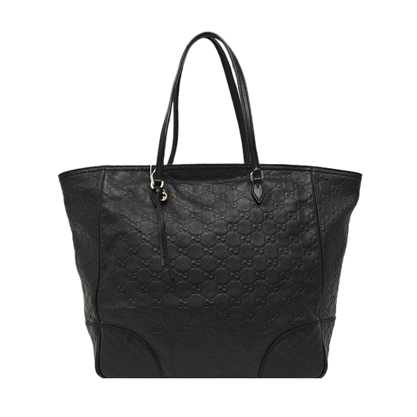 Microguccissima Monogram Calfskin Black