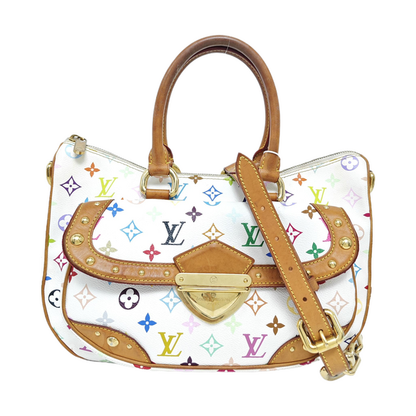 LV × TM RITA Monogram Coated Canvas White