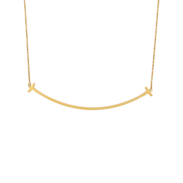 Tiffany T 18k Rose Gold Necklace