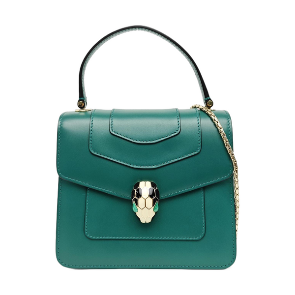 SERPENTI FOREVER Calfskin Green