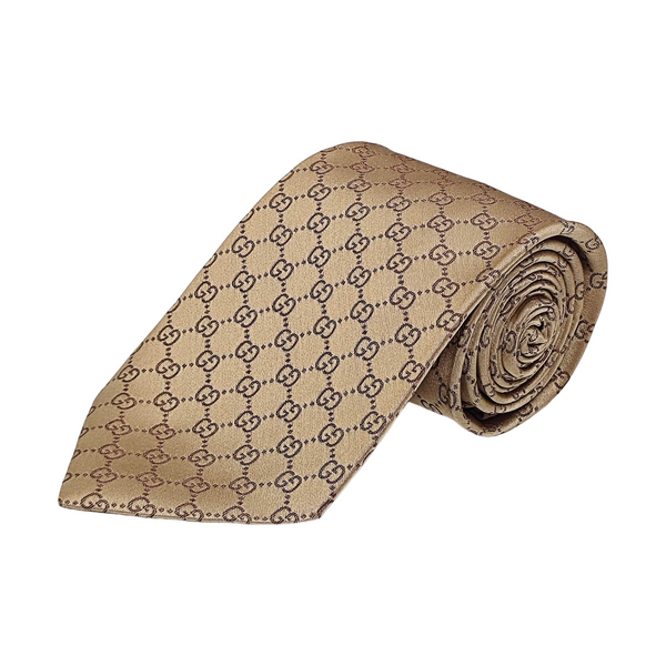 Mulberry Silk Tie Beige
