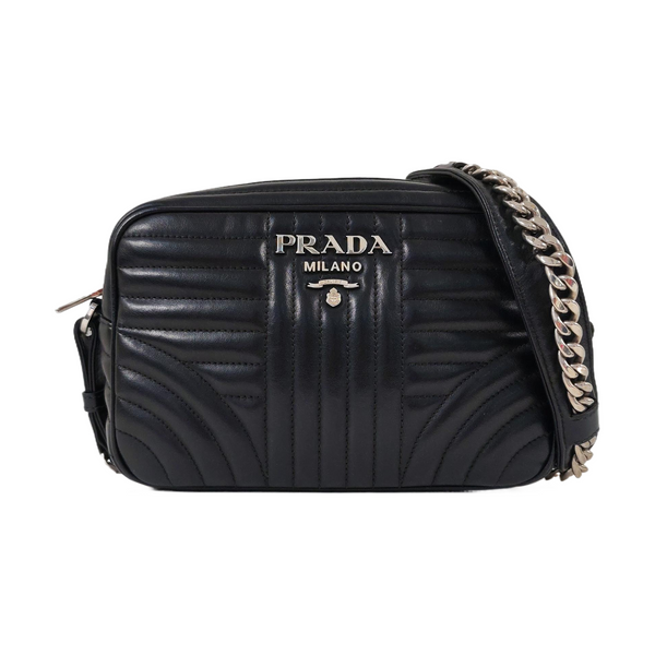 Diagramme Quilted Calfskin Black