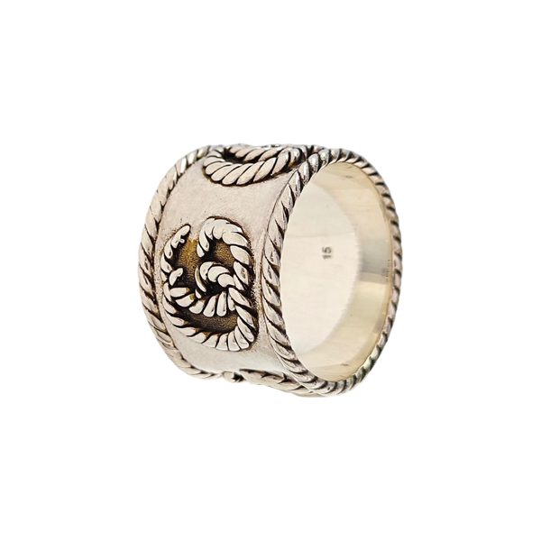 GG Running 925 Sterling Silver Ring HK 15