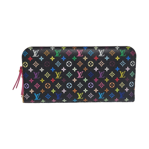 LV × TM INSOLITE Monogram Coated Canvas Black Wallet