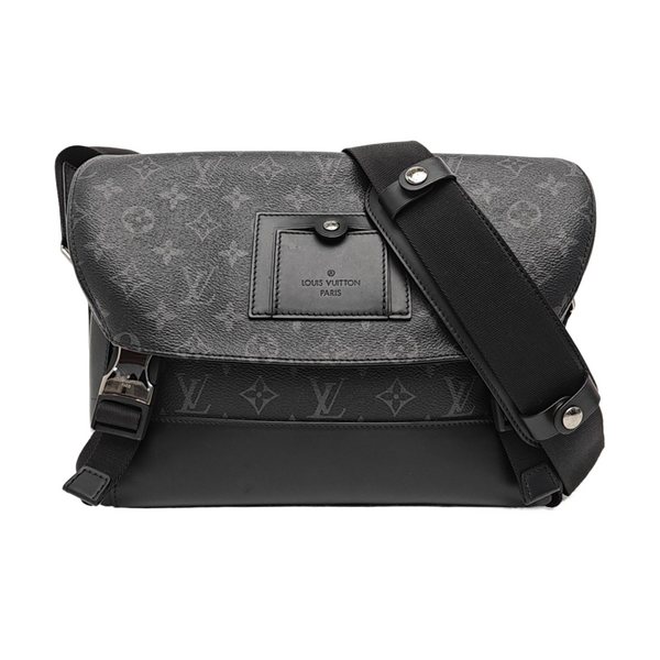 VOYAGER PM Monogram Coated Canvas Black