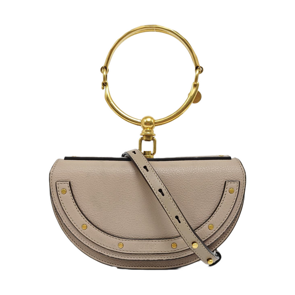 Nile Small Calfskin Gray