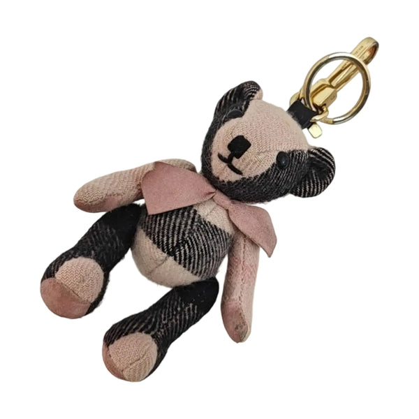 Fabric Bag Charm Red