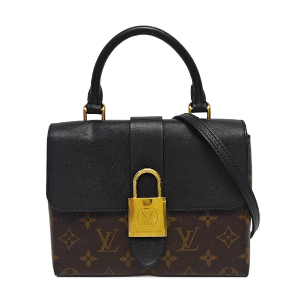 Authenticated pre-owned LOCKY BB Monogram Coated Canvas Brown - Crossbody Bag at Looply