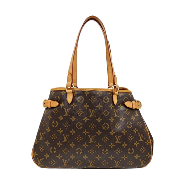 BATIGNOLLES GM Monogram Coated Canvas Brown