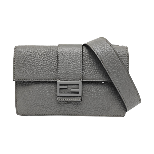 Baguette Mini Calfskin Gray