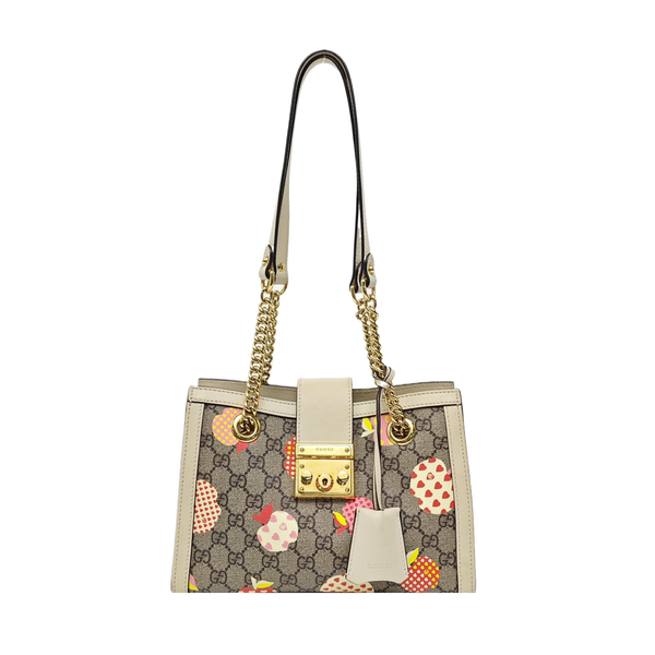 Padlock Small Monogram Coated Canvas Multicolor