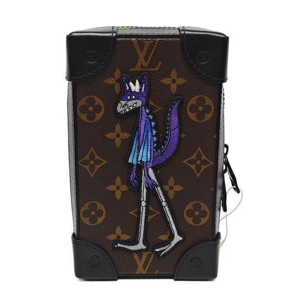 SOFT TRUNK Monogram Coated Canvas Brown