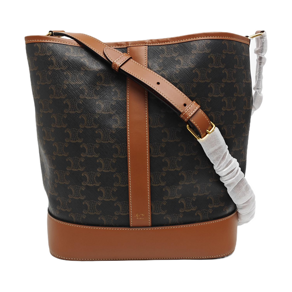TRIOMPHE CANVAS Medium Coated Canvas Brown