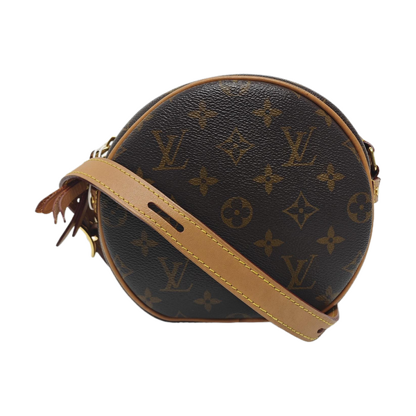 BOITE CHAPEAU PM Monogram Coated Canvas Brown