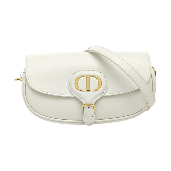 Bobby Medium Calfskin White
