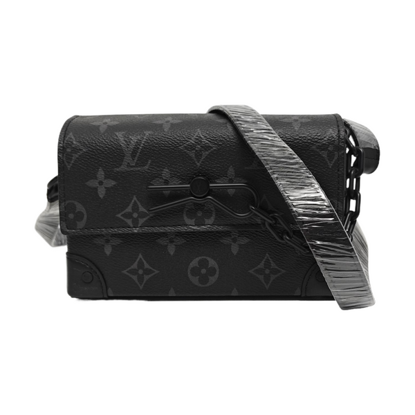 STEAMER Mini Monogram Coated Canvas Black