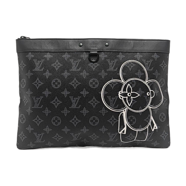 APOLLO GM Monogram Coated Canvas Black