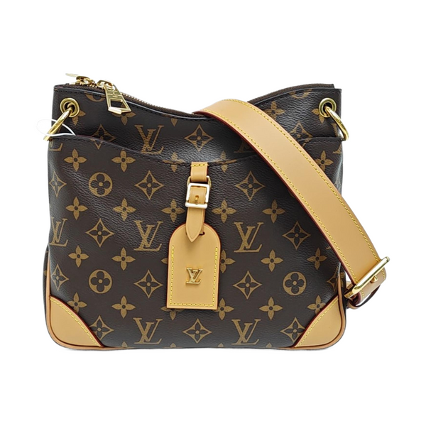 ODEON PM Monogram Coated Canvas Brown