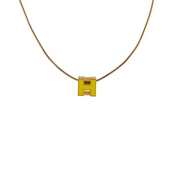 Cage D'h 925 Sterling Silver Gold Necklace