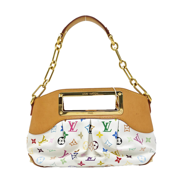 LV × TM JUDY PM Monogram Coated Canvas White