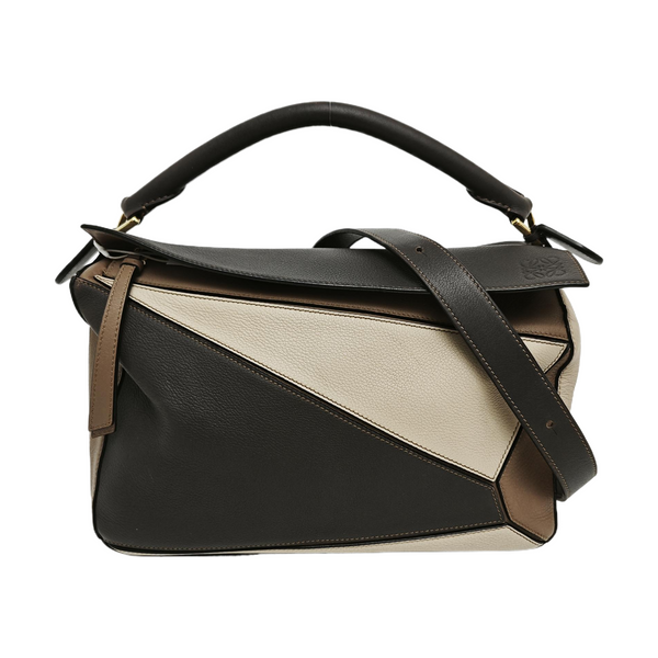Puzzle Medium Calfskin Multicolor