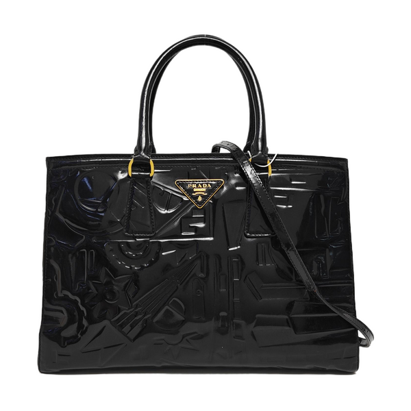Calfskin Shoulder Bag Black